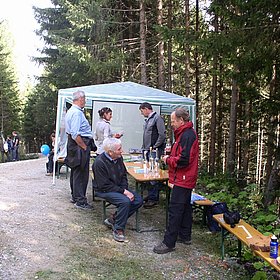 Waldaufseher beim Forstkompetenztag