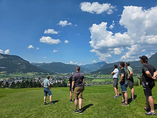 Drohnenflugpraxis am Schneiderberg in St. Johann i.T.