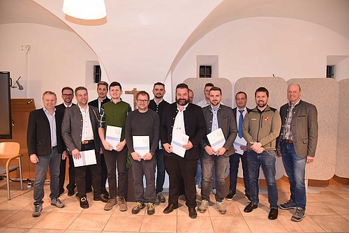 Abschluss des 110. Waldaufseherlehrgangs