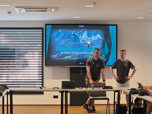 Drohnenführerscheinkurs der EW Drone Passion Gmbh