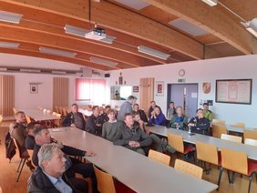 Präsentation in der Gemeinde Kirchberg